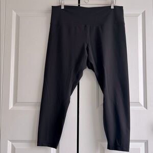 LULULEMON Wunder Train HR Tight 25” - Black Granite Size 18 (LL116)
